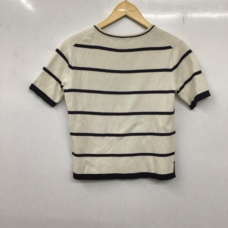 ザラ ZARA カットソー 半袖 S ボーダー柄 マルチカラー / マルチカラー /  レディース USED 古着 中古 10136668