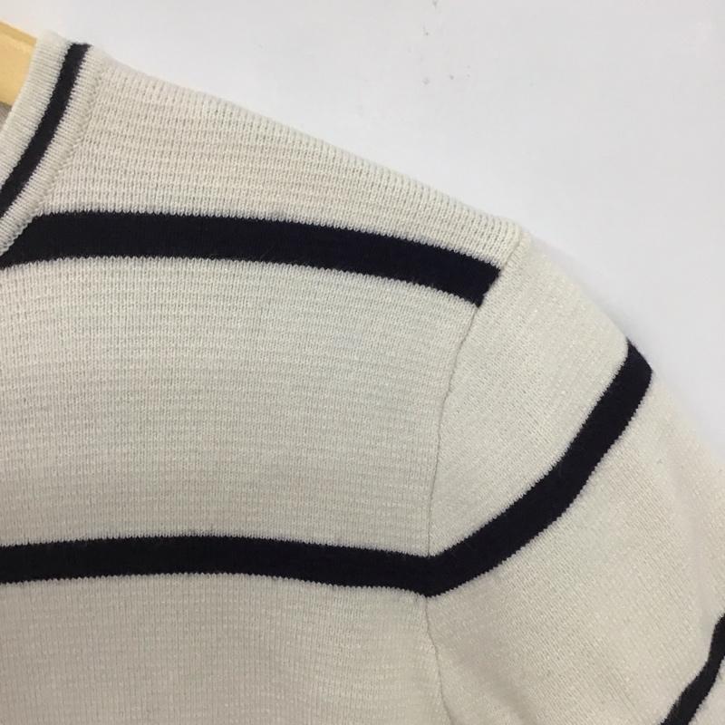 ザラ ZARA カットソー 半袖 S ボーダー柄 マルチカラー / マルチカラー /  レディース USED 古着 中古 10136668