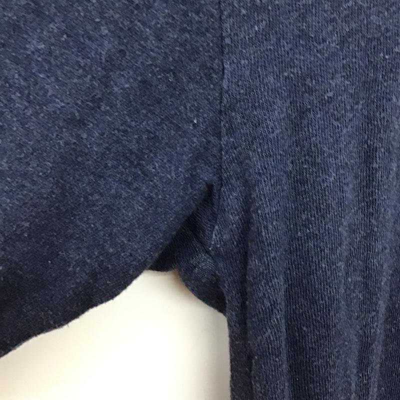 チェスウィック CHESWICK カットソー 長袖 長袖カットソー プリントカットソー クルーネック 古着 M プリント 紺 / ネイビー /  メンズ USED 古着 中古 10136669
