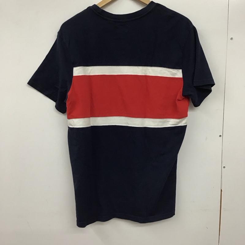 リーバイス Levi s Tシャツ 半袖 半袖カットソー プリントTシャツ クルーネックカットソー M ロゴ、文字 白 / ホワイト / X 赤 / レッド / X 紺 / ネイビー /  メンズ USED 古着 中古 10136672