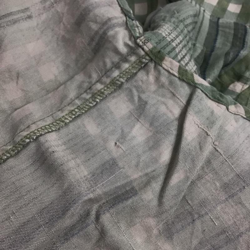 古着 USED シャツ、ブラウス 半袖 半袖シャツ チェックシャツ ボタンダウンシャツ L チェック マルチカラー / マルチカラー /  メンズ USED 古着 中古 10136717