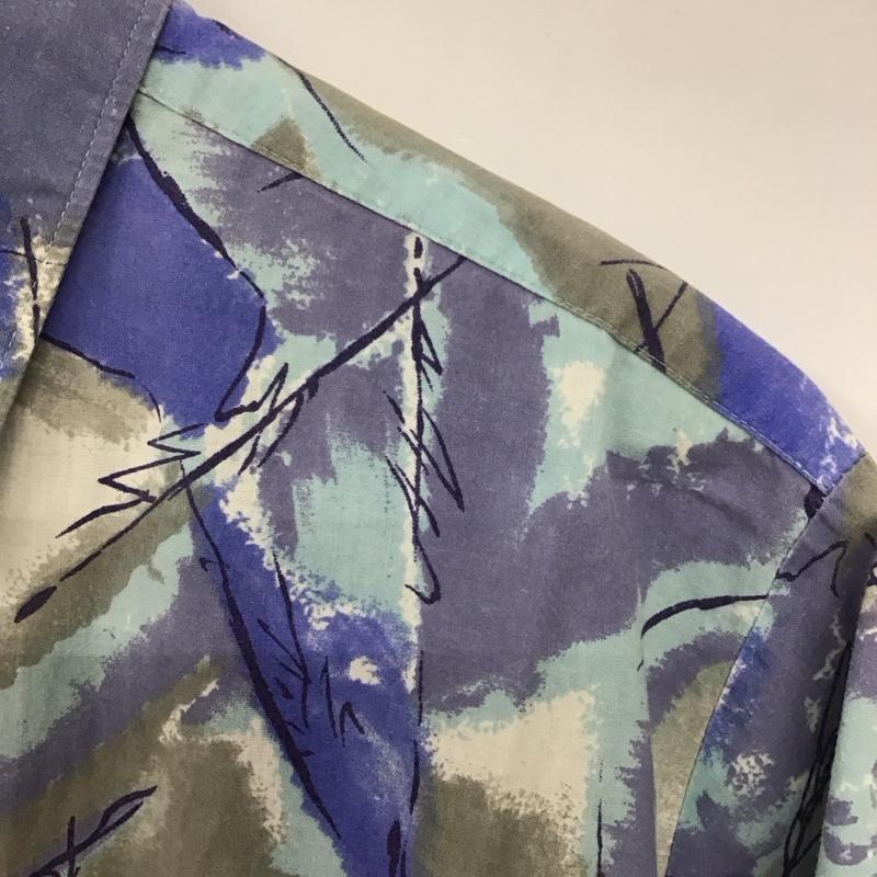 古着 USED シャツ、ブラウス 半袖 半袖シャツ プリントシャツ ポケットシャツ M プリント マルチカラー / マルチカラー /  メンズ USED 古着 中古 10136727