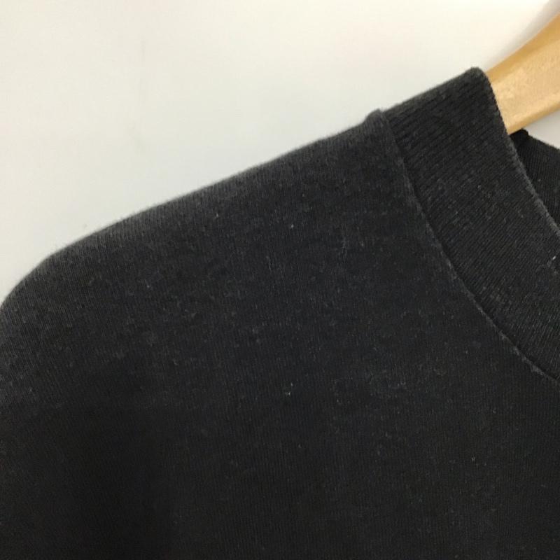 フルーツオブザルーム FRUIT OF THE LOOM Tシャツ 半袖 半袖カットソー プリントTシャツ クルーネックカットソー L プリント 黒 / ブラック /  メンズ USED 古着 中古 10136729