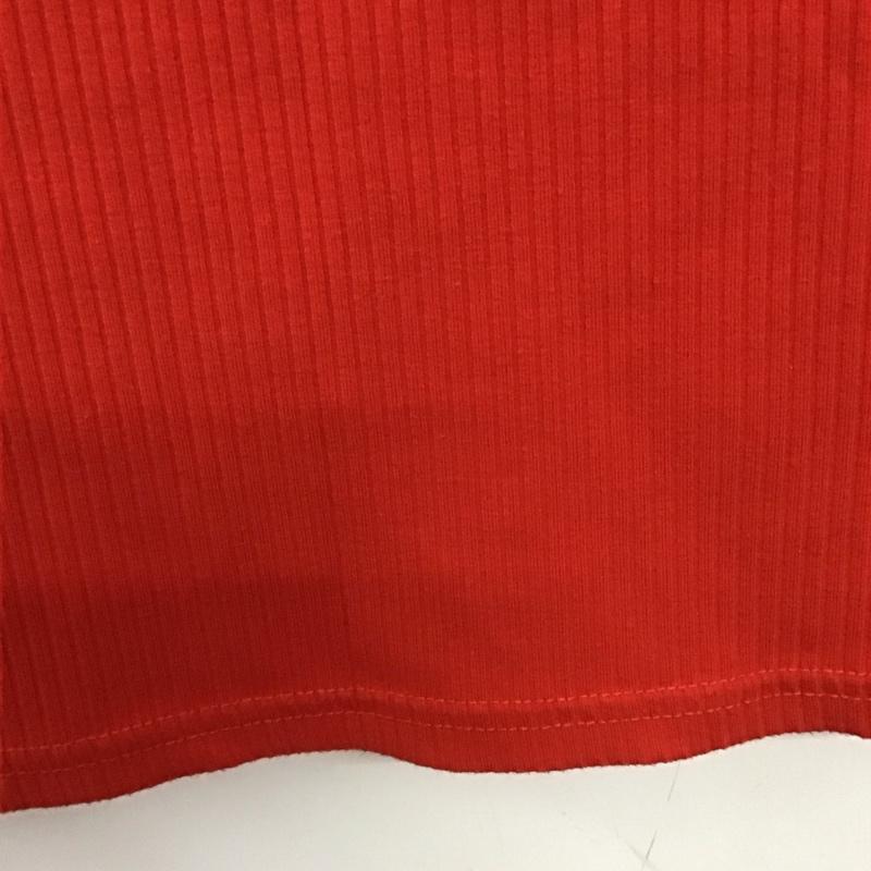 ロペピクニック ROPE  PICNIC カットソー 半袖 ノースリーブカットソー クルーネック プルオーバー 40 無地 赤 / レッド /  レディース USED 古着 中古 10136740