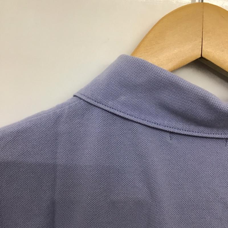 ブルーレーベル・クレストブリッジ BLUE LABEL CRESTBRIDGE ポロシャツ 半袖 半袖ポロシャツ カラーシャツ 半袖カットソー 40 無地 水色 / ライトブルー /  レディース USED 古着 中古 10136754