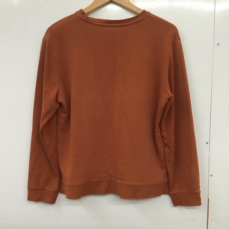 ザラ ZARA TRAFALUC トレーナー 長袖 長袖トレーナー スウェット クルーネック プルオーバー M ロゴ、文字 茶 / ブラウン /  レディース USED 古着 中古 10136765