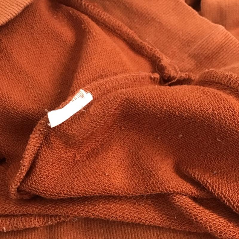 ザラ ZARA TRAFALUC トレーナー 長袖 長袖トレーナー スウェット クルーネック プルオーバー M ロゴ、文字 茶 / ブラウン /  レディース USED 古着 中古 10136765