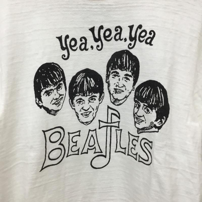 ヒューマンメード HUMAN MADE Tシャツ 半袖 ビートルズ S ロゴ、文字 白 / ホワイト / white メンズ USED 古着 中古 10136798