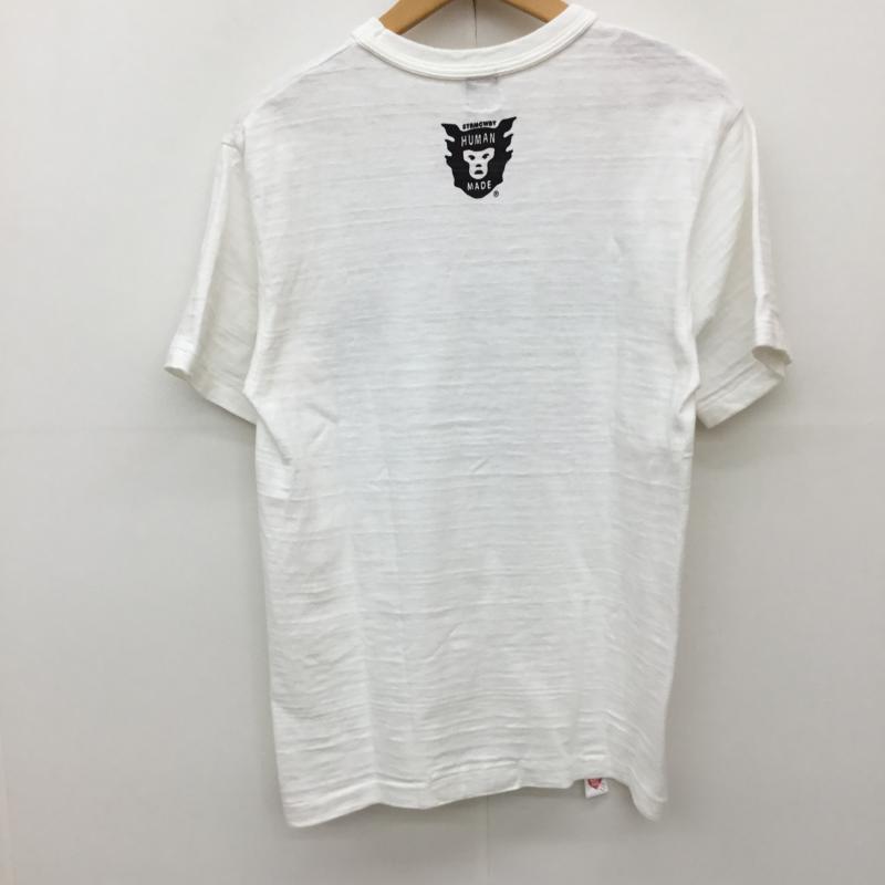 ヒューマンメード HUMAN MADE Tシャツ 半袖 ビートルズ S ロゴ、文字 白 / ホワイト / white メンズ USED 古着 中古 10136798