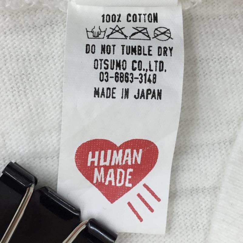 ヒューマンメード HUMAN MADE Tシャツ 半袖 ビートルズ S ロゴ、文字 白 / ホワイト / white メンズ USED 古着 中古 10136798