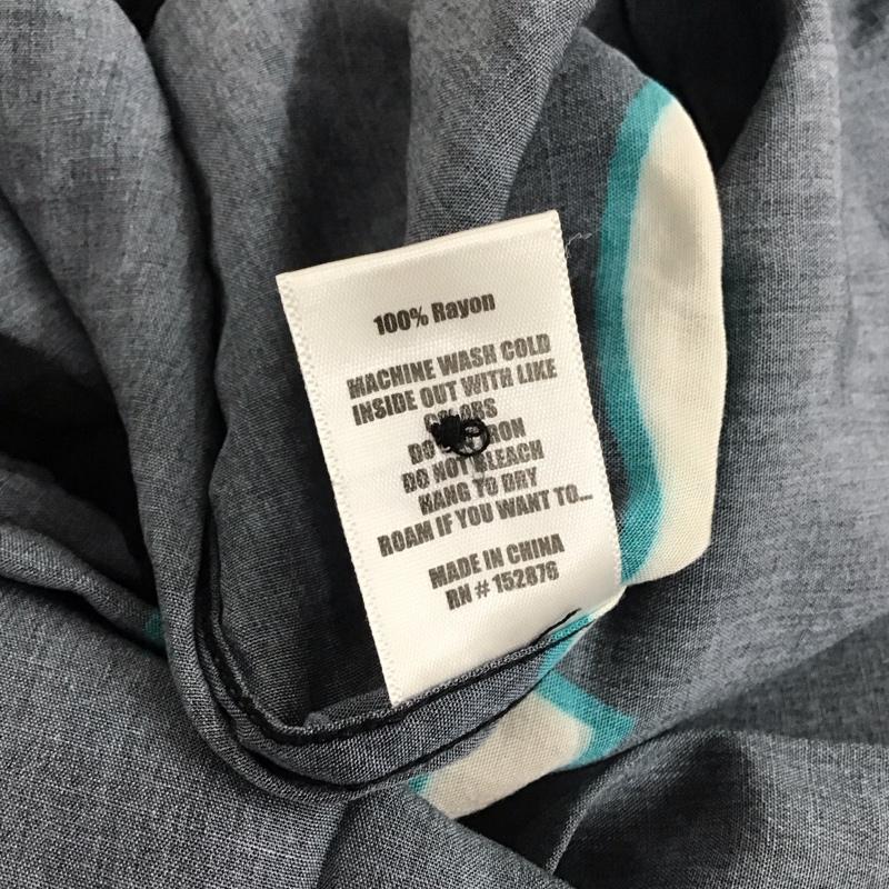 プレジャー PLEASURES シャツ、ブラウス 半袖 半袖シャツ プリントシャツ 柄シャツ S プリント 黒 / ブラック /  メンズ USED 古着 中古 10136824