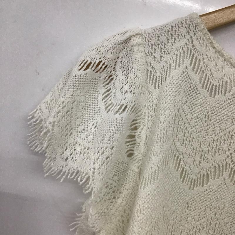 ロペピクニック ROPE  PICNIC カットソー 半袖 38 無地 白 / ホワイト /  レディース USED 古着 中古 10136844