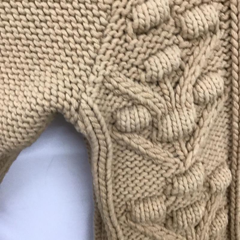 ザラ ZARA ニット、セーター 半袖 M 無地 茶 / ブラウン /  レディース USED 古着 中古 10136847