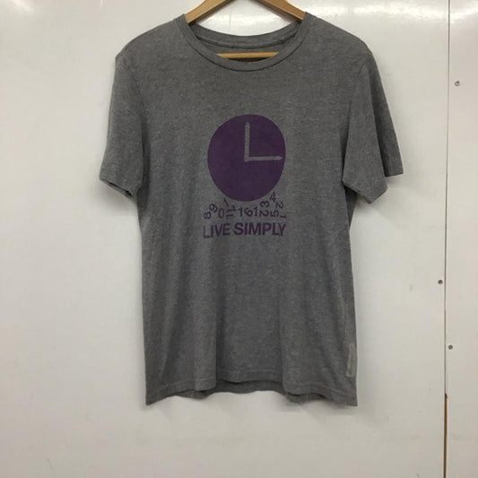パタゴニア patagonia Tシャツ 半袖 半袖カットソー プリントTシャツ クルーネックカットソー XS ロゴ、文字 灰 / グレー /  メンズ USED 古着 中古 10136853