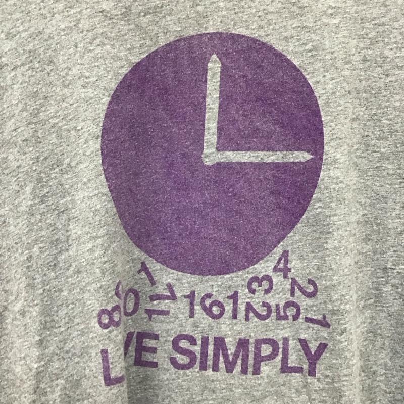 パタゴニア patagonia Tシャツ 半袖 半袖カットソー プリントTシャツ クルーネックカットソー XS ロゴ、文字 灰 / グレー /  メンズ USED 古着 中古 10136853