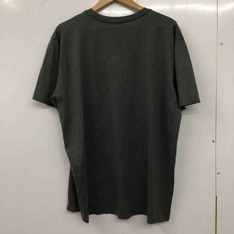 ナイキ NIKE Tシャツ 半袖 半袖カットソー プリントTシャツ クルーネックカットソー ロゴ、文字 灰 / グレー /  メンズ USED 古着 中古 10136859