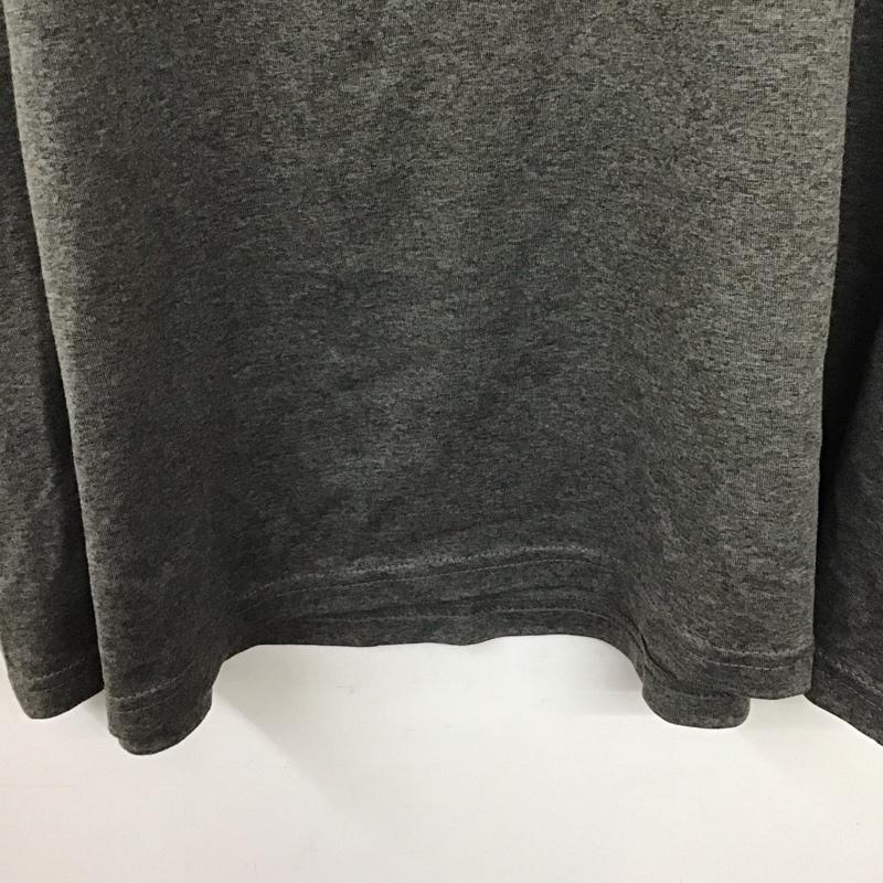 ナイキ NIKE Tシャツ 半袖 半袖カットソー プリントTシャツ クルーネックカットソー ロゴ、文字 灰 / グレー /  メンズ USED 古着 中古 10136859