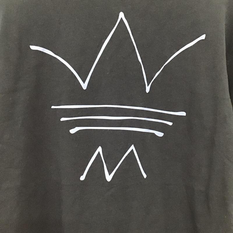 アディダス adidas Tシャツ 半袖 GN3283 M ロゴ、文字 X プリント 黒 / ブラック /  メンズ USED 古着 中古 10136883