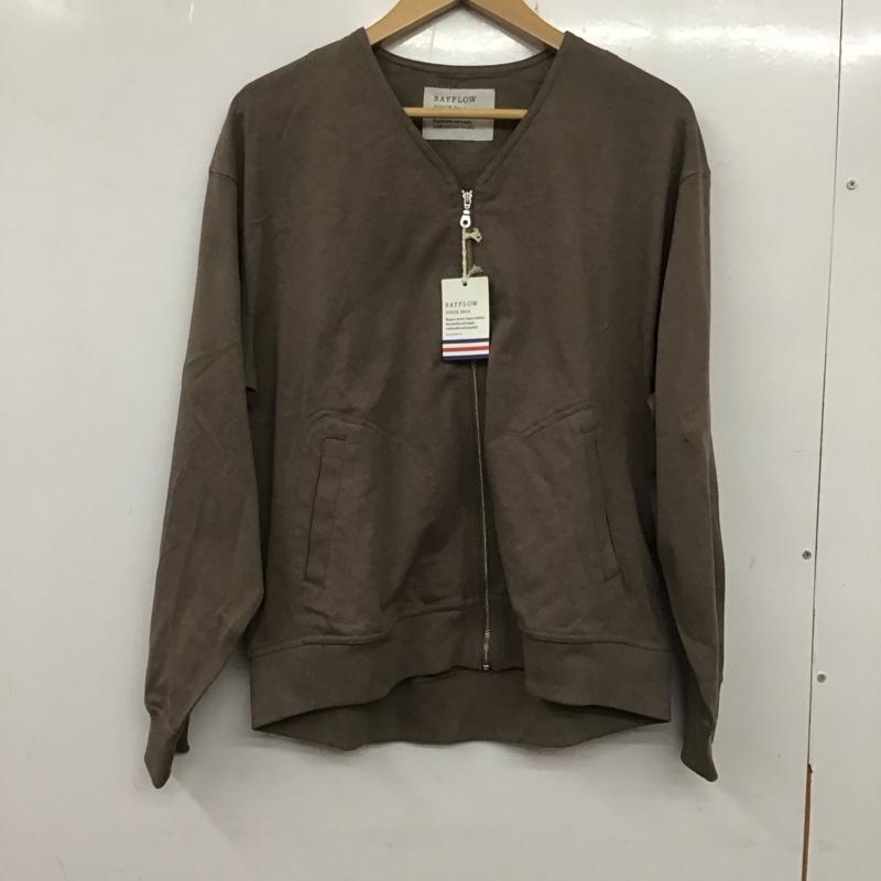 ベイフロー BAYFLOW ジャケット、上着 ジャンパー、ブルゾン コンフォスティンブルゾン M 無地 茶 / ブラウン /  メンズ USED 古着 中古 10136884