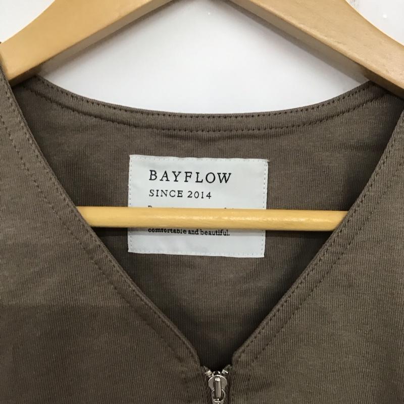 ベイフロー BAYFLOW ジャケット、上着 ジャンパー、ブルゾン コンフォスティンブルゾン M 無地 茶 / ブラウン /  メンズ USED 古着 中古 10136884