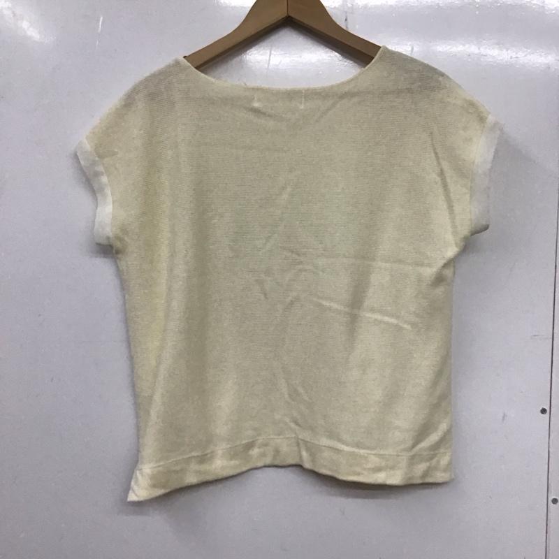 ロペピクニック ROPE  PICNIC カットソー 半袖 38 無地 白 / ホワイト /  レディース USED 古着 中古 10136902