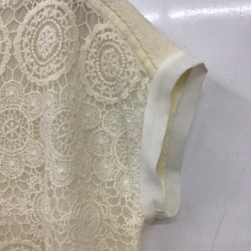ロペピクニック ROPE  PICNIC カットソー 半袖 38 無地 白 / ホワイト /  レディース USED 古着 中古 10136902