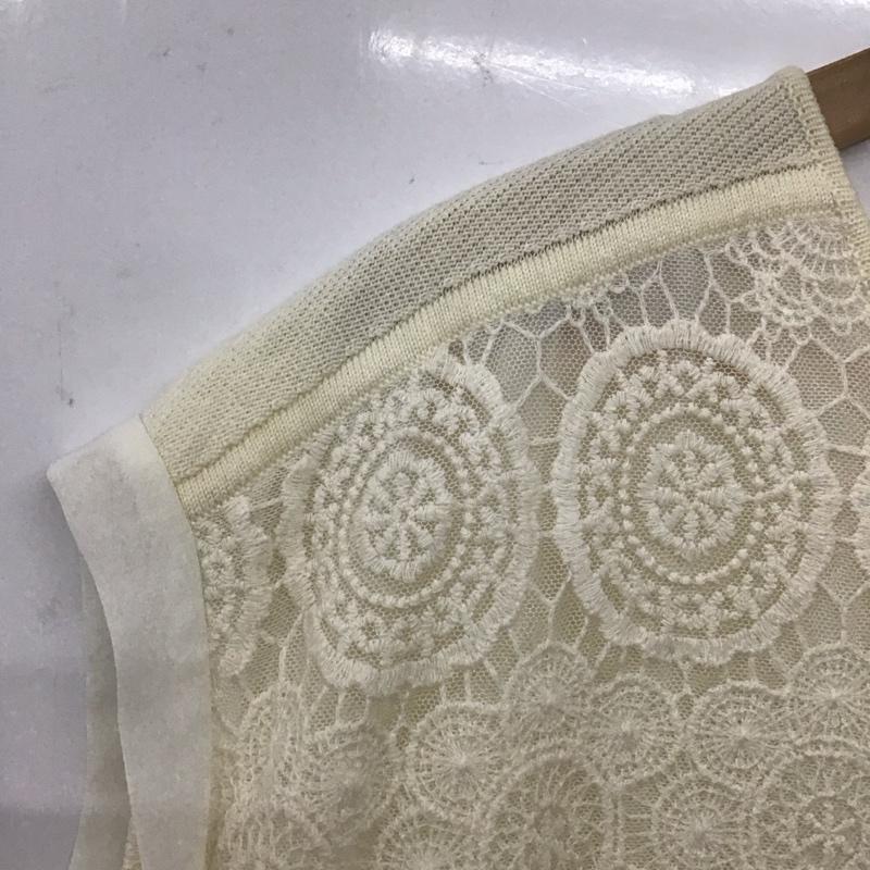 ロペピクニック ROPE  PICNIC カットソー 半袖 38 無地 白 / ホワイト /  レディース USED 古着 中古 10136902
