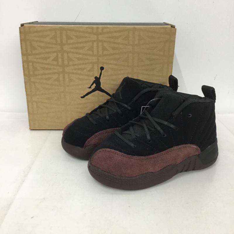 ナイキ NIKE シューズ シューズ FB2687-001 JORDAN 12 RETRO SP TD 14cm 箱有 ベビーシューズ スニーカー 14.0cm ロゴ、文字 黒 / ブラック / X えんじ / ワインレッド /  ボーイズ USED 古着 中古 10136922