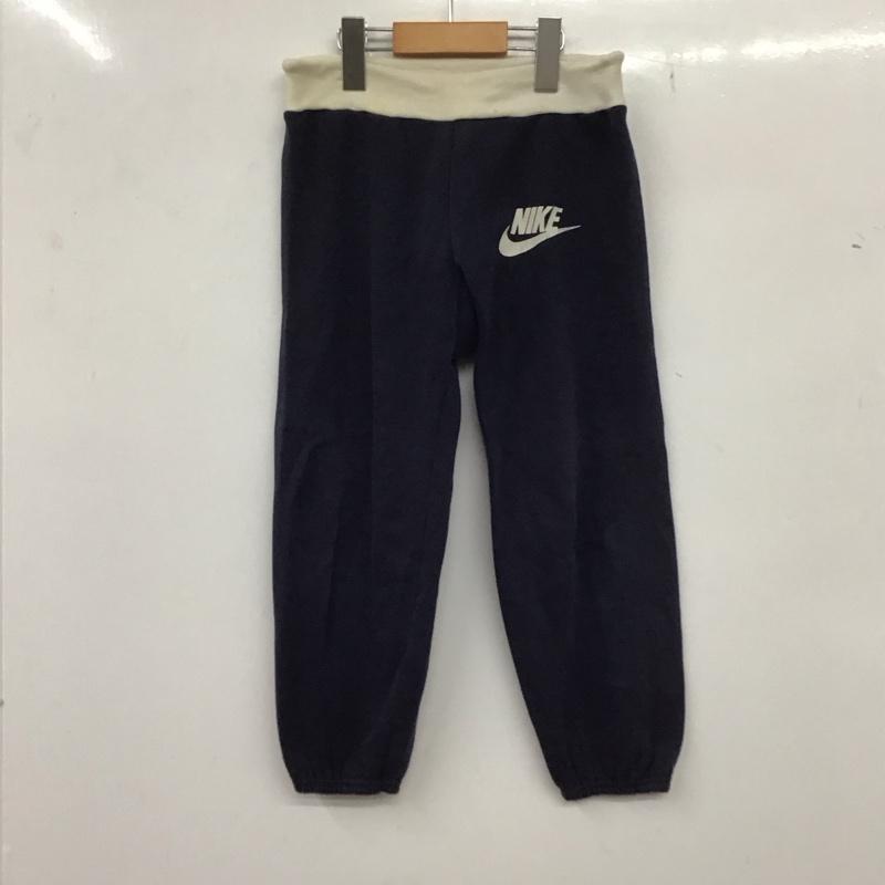 ナイキ NIKE パンツ スラックス S 無地 紺 / ネイビー /  ボーイズ USED 古着 中古 10136954