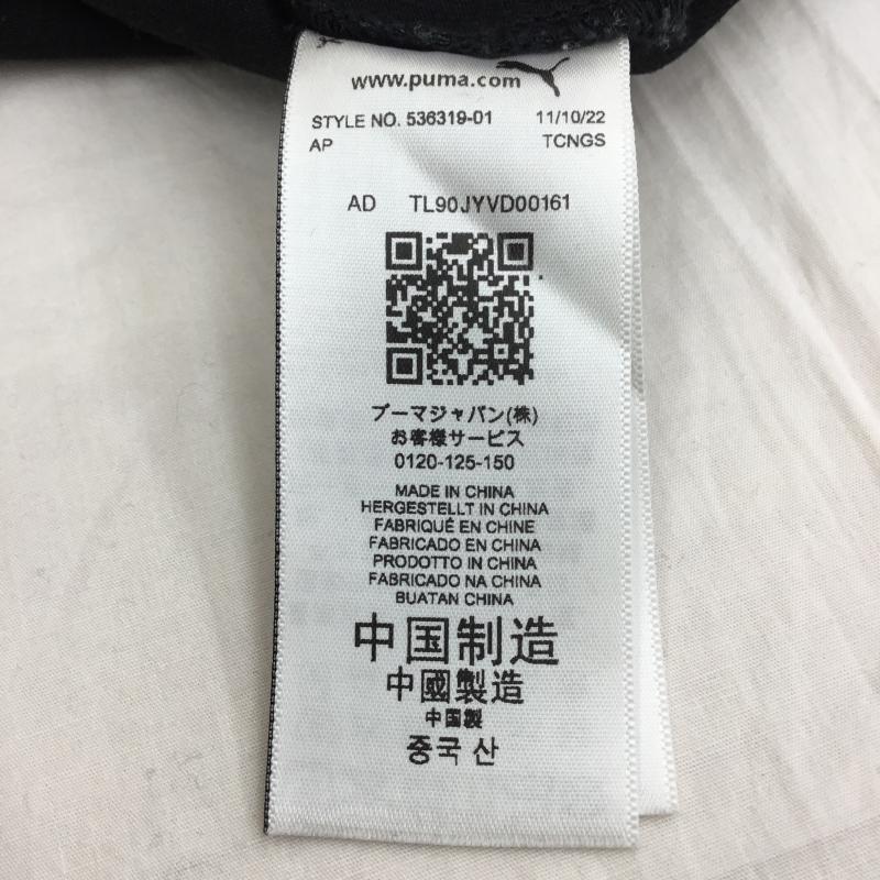 プーマ PUMA ジャケット、上着 ジャケット、ブレザー PUMA 536319-01 WRK WR ジャケット M ロゴ、文字 黒 / ブラック / X 白 / ホワイト /  メンズ USED 古着 中古 10136978