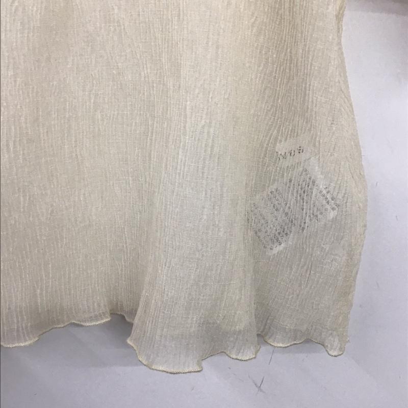 アルシーヴ archives カットソー 七分袖 無地 ベージュ / ベージュ /  レディース USED 古着 中古 10136994