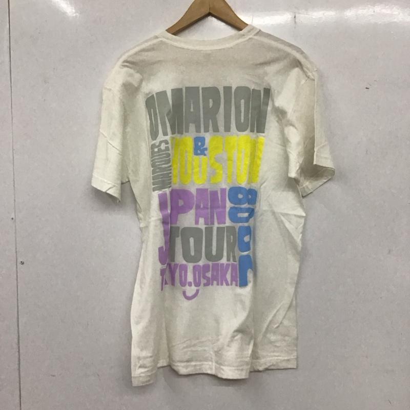 古着 USED Tシャツ 半袖 Omarion×Marques houston ジャパンツアー Tシャツ 2008 L プリント 白 / ホワイト /  メンズ USED 古着 中古 10137004