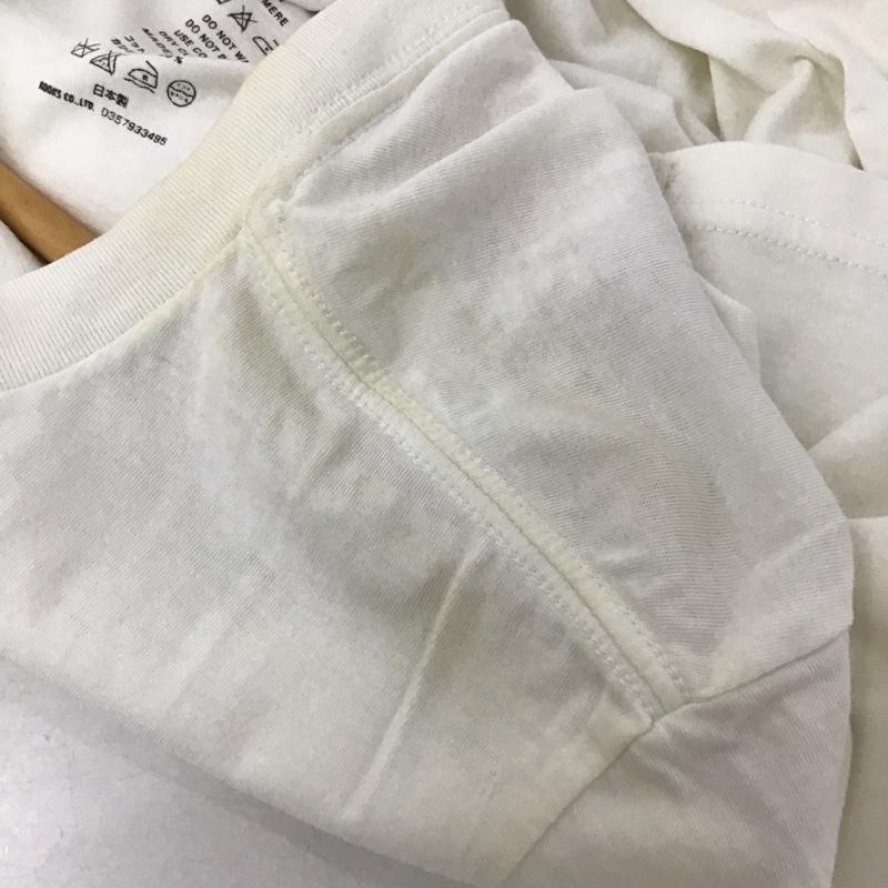 シャンブルズ Shambles Tシャツ 半袖 半袖カットソー プリントTシャツ クルーネックカットソー numbernine M プリント 白 / ホワイト /  メンズ USED 古着 中古 10137043