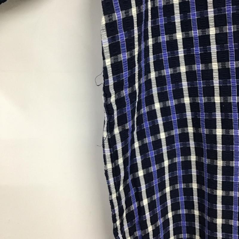 バーバリー BURBERRY シャツ、ブラウス 半袖 半袖シャツ チェックシャツ ボタンダウンシャツ L チェック マルチカラー / マルチカラー /  メンズ USED 古着 中古 10137046