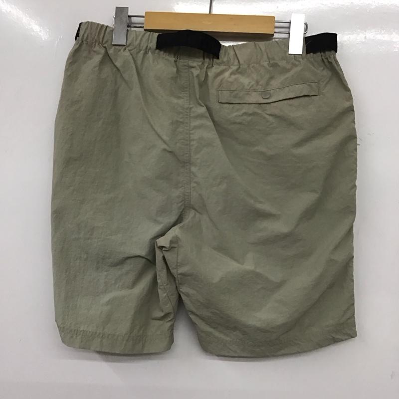 オクトーバーズ ベリー オウン OCTOBERS VERY OWN パンツ ショートパンツ ショートパンツ ハーフパンツ カジュアルパンツ ナイロンパンツ M ロゴ、文字 ベージュ / ベージュ /  メンズ USED 古着 中古 10137112