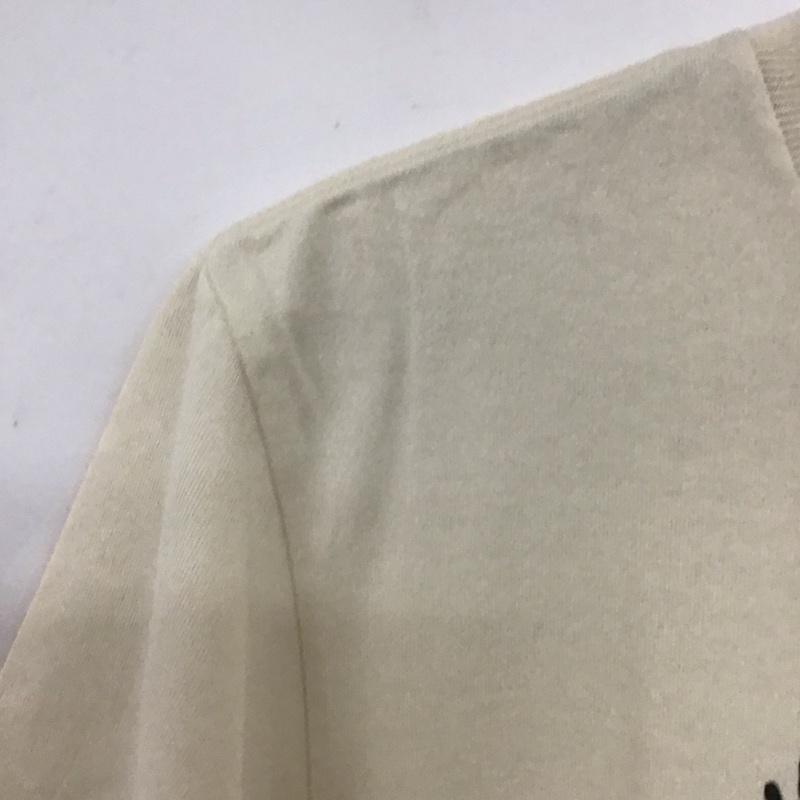 ナンバーナイン NUMBER (N)INE Tシャツ 半袖 半袖カットソー プリントTシャツ クルーネックカットソー romp 2 プリント アイボリー / アイボリー /  メンズ USED 古着 中古 10137118