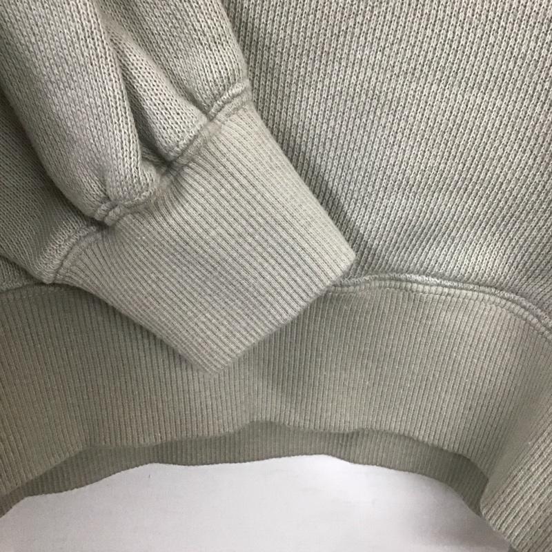 ウェルダー WELLDER トレーナー 長袖 wm21acs05 CutOffCollarSweat 長袖スウェット プルオーバー 3 無地 灰 / グレー /  メンズ USED 古着 中古 10137127