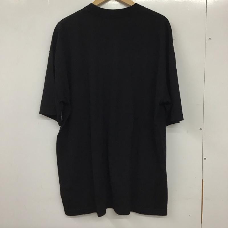 ロサンゼルスアパレル LOS ANGELES APPAREL Tシャツ 半袖 半袖カットソー 無地Tシャツ クルーネックカットソー XL 無地 黒 / ブラック /  メンズ USED 古着 中古 10137158