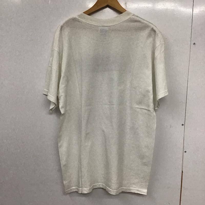 ギルダン GILDAN Tシャツ 半袖 半袖カットソー プリントTシャツ クルーネックカットソー vans warped tour 2001 L ロゴ、文字 白 / ホワイト /  メンズ USED 古着 中古 10137160