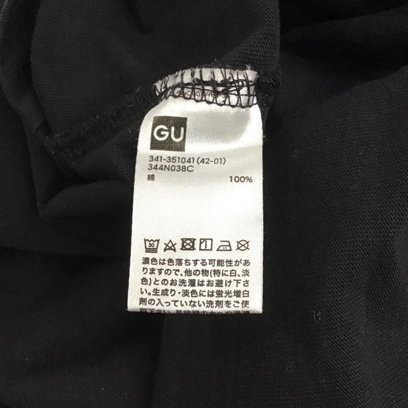 ジーユー GU Tシャツ 半袖 341-351041 ムービープリント クルーネックTシャツ プリントTシャツ XL プリント 黒 / ブラック /  メンズ USED 古着 中古 10137170