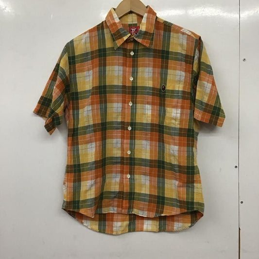 アベイシングエイプ A BATHING APE シャツ、ブラウス 半袖 半袖シャツ 無地シャツ ポケットシャツ S チェック マルチカラー / マルチカラー /  メンズ USED 古着 中古 10137176