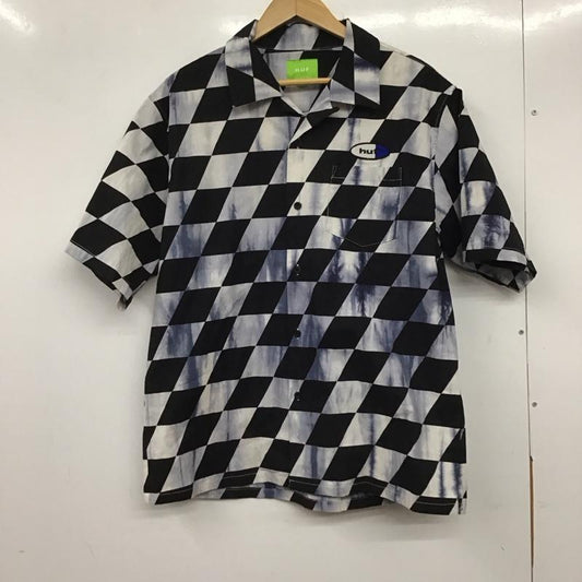 ハフ HUF シャツ、ブラウス 半袖 半袖シャツ プリントシャツ ポケットシャツ L プリント マルチカラー / マルチカラー /  メンズ USED 古着 中古 10137225