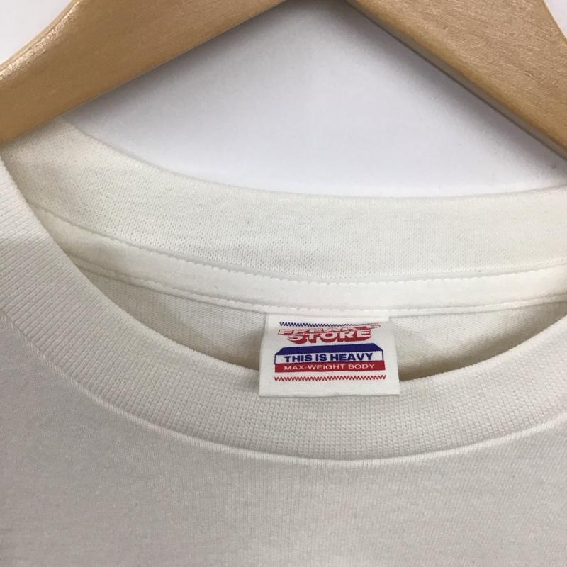 フリークスストア FREAK S STORE Tシャツ 半袖 半袖カットソー 無地Tシャツ クルーネックカットソー L 無地 白 / ホワイト /  メンズ USED 古着 中古 10137230