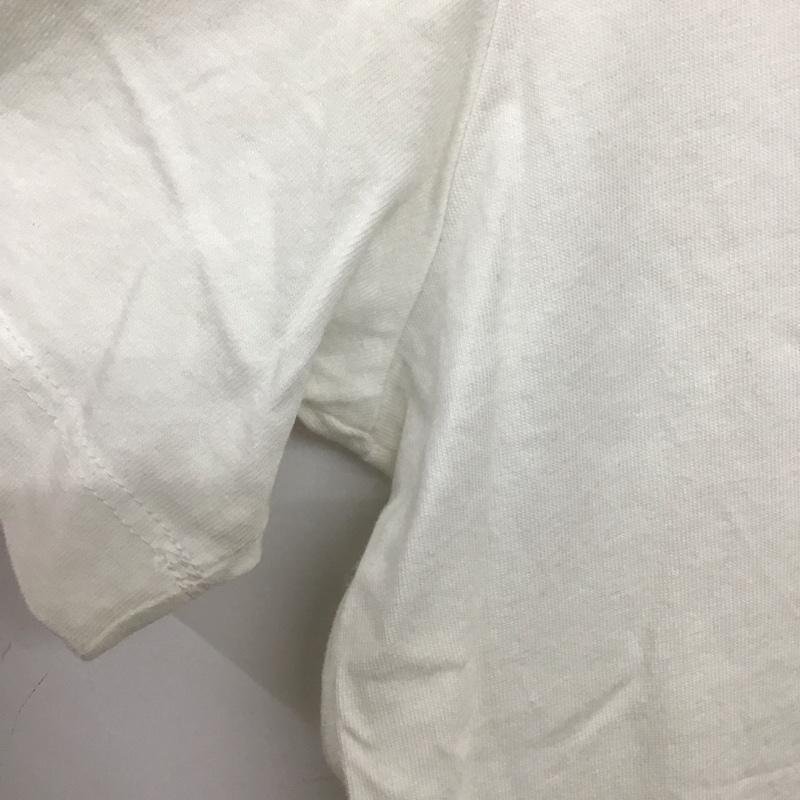 ナイキ NIKE Tシャツ 半袖 半袖カットソー プリントTシャツ クルーネックカットソー XL ロゴ、文字 白 / ホワイト /  メンズ USED 古着 中古 10137235