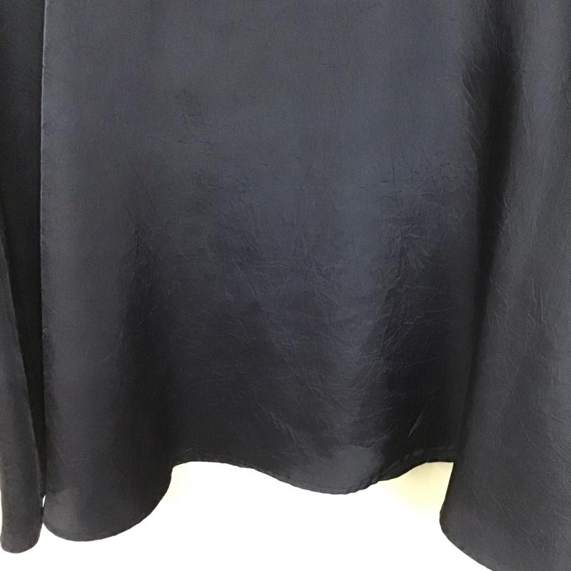 グリーンレーベルリラクシング green label relaxing スカート ロングスカート 3624-699-2289 38 無地 紺 / ネイビー /  レディース USED 古着 中古 10137276