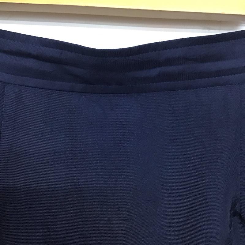 グリーンレーベルリラクシング green label relaxing スカート ロングスカート 3624-699-2289 38 無地 紺 / ネイビー /  レディース USED 古着 中古 10137276