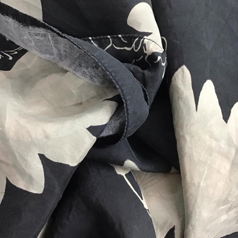 古着 USED シャツ、ブラウス 半袖 半袖シャツ プリントシャツ ポケットシャツ L プリント 黒 / ブラック /  メンズ USED 古着 中古 10137277