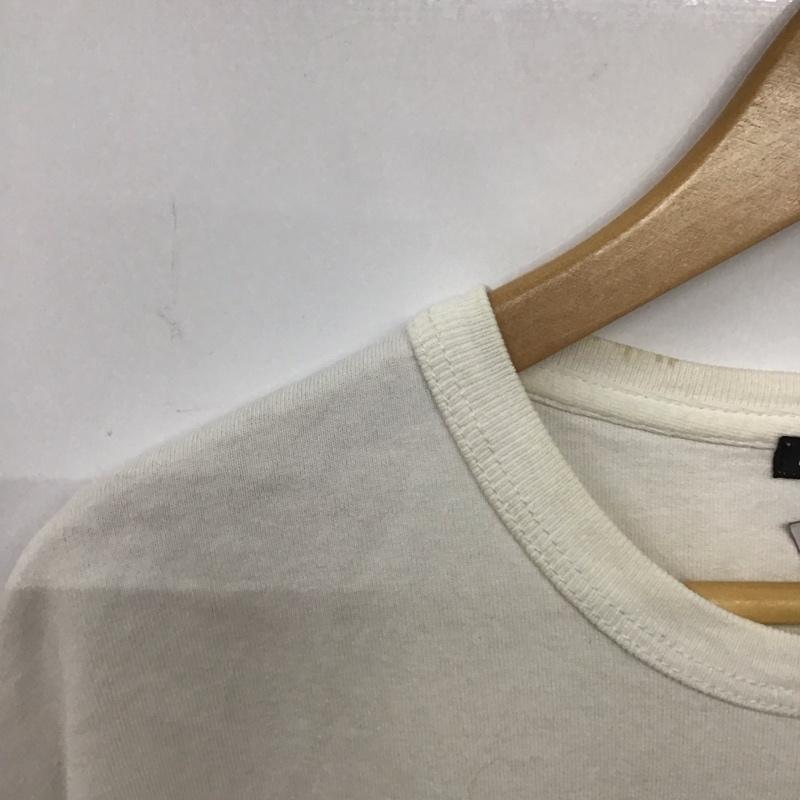 コードナンバーエイト CHORD NUMBER EIGHT カットソー 七分袖 長袖カットソー クルーネックカットソー 刺繍 M 刺繍 白 / ホワイト / X 黒 / ブラック /  メンズ USED 古着 中古 10137282
