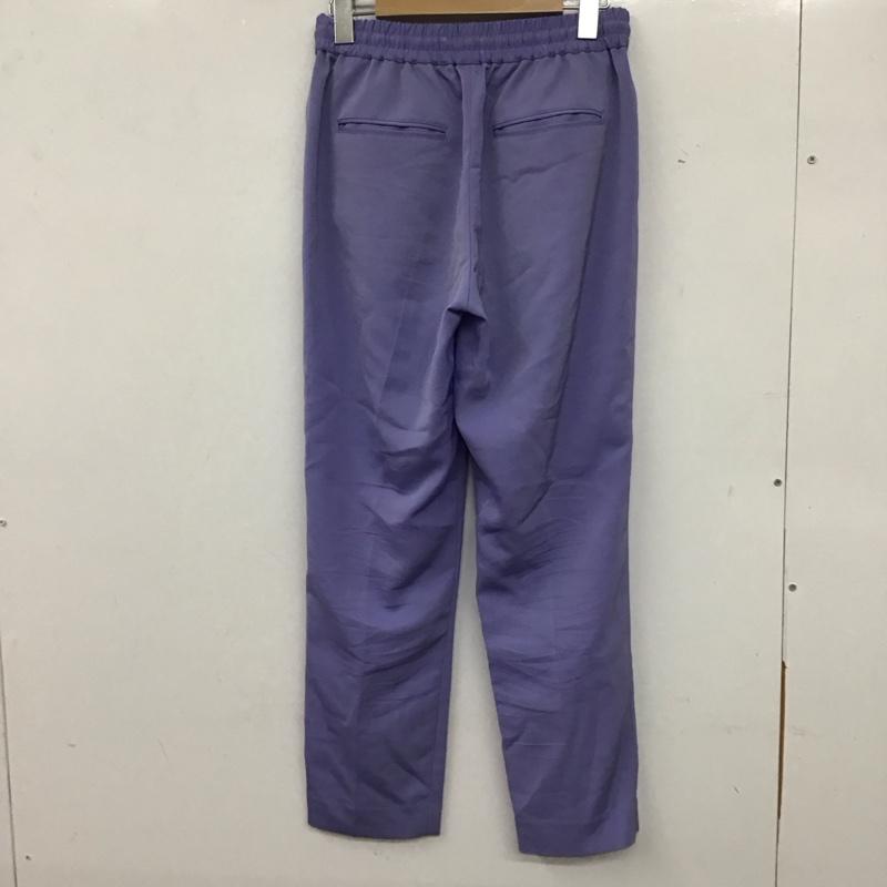 ユナイテッドアローズ　ビューティ＆ユース UNITED ARROWS BEAUTY & YOUTH パンツ スラックス 1614-299-5303 ツイルドローストリングパンツ L 無地 紫 / パープル /  レディース USED 古着 中古 10137283