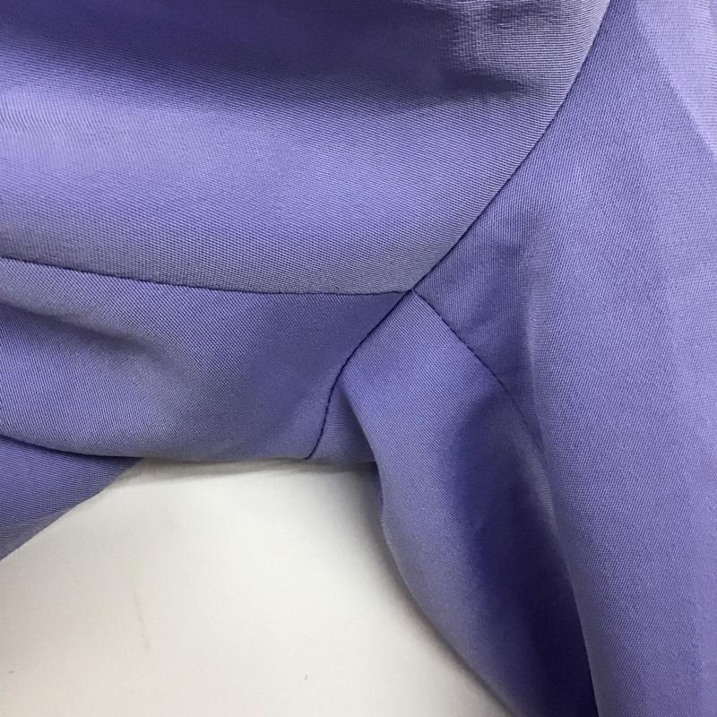 ユナイテッドアローズ　ビューティ＆ユース UNITED ARROWS BEAUTY & YOUTH パンツ スラックス 1614-299-5303 ツイルドローストリングパンツ L 無地 紫 / パープル /  レディース USED 古着 中古 10137283